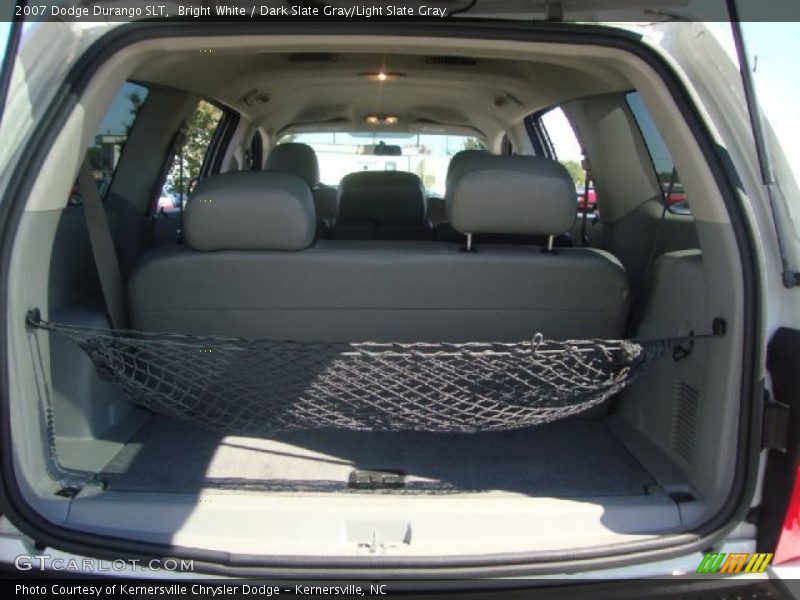 Bright White / Dark Slate Gray/Light Slate Gray 2007 Dodge Durango SLT