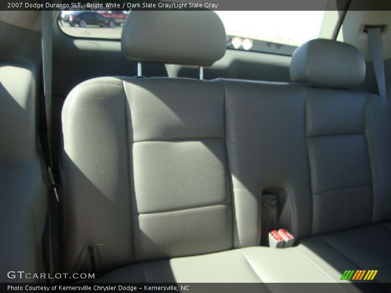 Bright White / Dark Slate Gray/Light Slate Gray 2007 Dodge Durango SLT