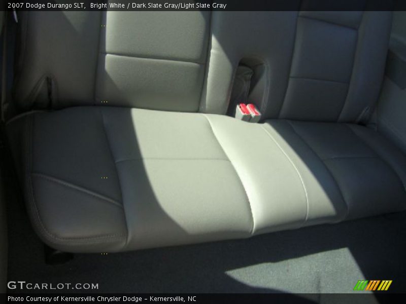 Bright White / Dark Slate Gray/Light Slate Gray 2007 Dodge Durango SLT