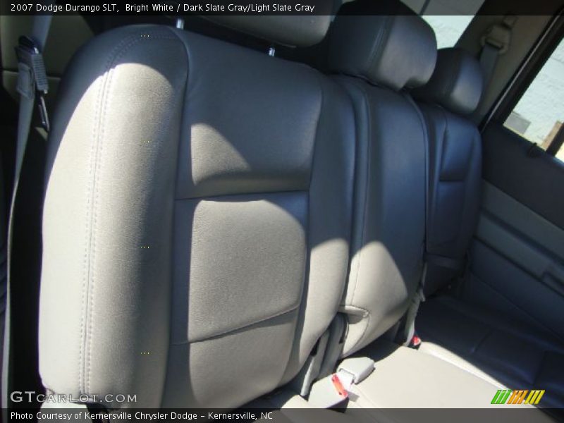 Bright White / Dark Slate Gray/Light Slate Gray 2007 Dodge Durango SLT