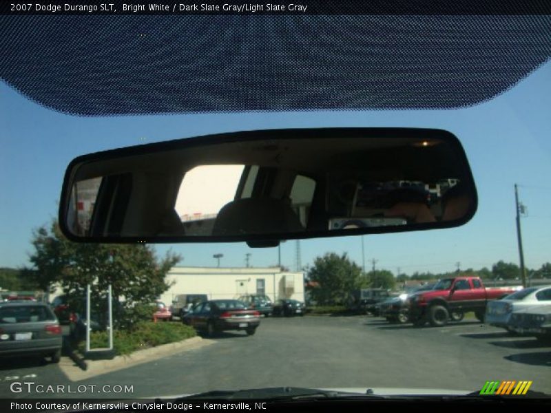Bright White / Dark Slate Gray/Light Slate Gray 2007 Dodge Durango SLT