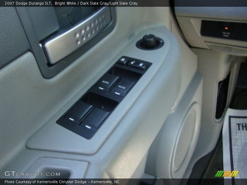 Bright White / Dark Slate Gray/Light Slate Gray 2007 Dodge Durango SLT