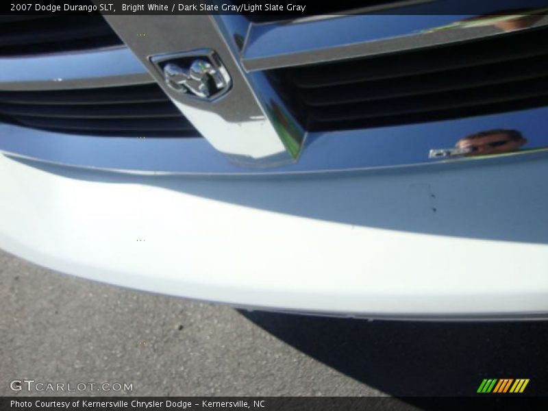Bright White / Dark Slate Gray/Light Slate Gray 2007 Dodge Durango SLT