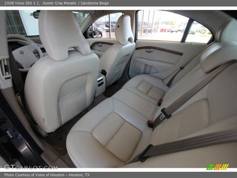 Oyster Gray Metallic / Sandstone Beige 2008 Volvo S80 3.2