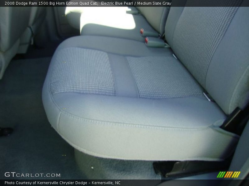Electric Blue Pearl / Medium Slate Gray 2008 Dodge Ram 1500 Big Horn Edition Quad Cab