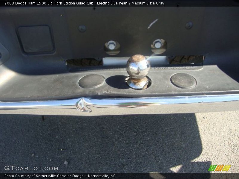 Electric Blue Pearl / Medium Slate Gray 2008 Dodge Ram 1500 Big Horn Edition Quad Cab