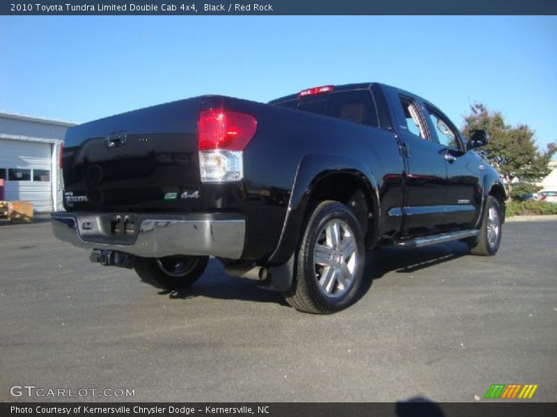 Black / Red Rock 2010 Toyota Tundra Limited Double Cab 4x4