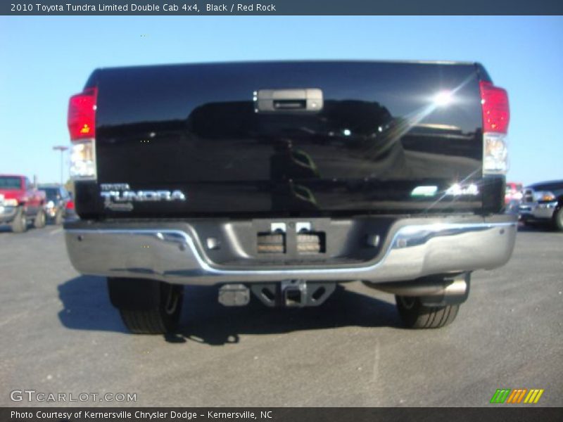 Black / Red Rock 2010 Toyota Tundra Limited Double Cab 4x4