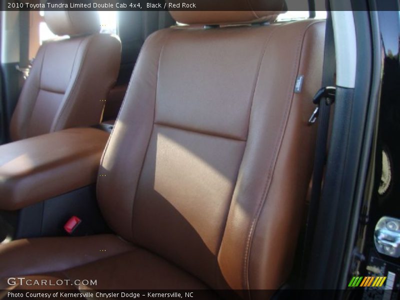  2010 Tundra Limited Double Cab 4x4 Red Rock Interior