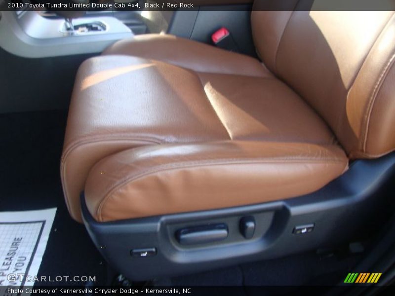  2010 Tundra Limited Double Cab 4x4 Red Rock Interior