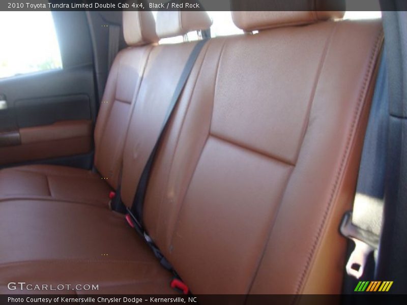  2010 Tundra Limited Double Cab 4x4 Red Rock Interior