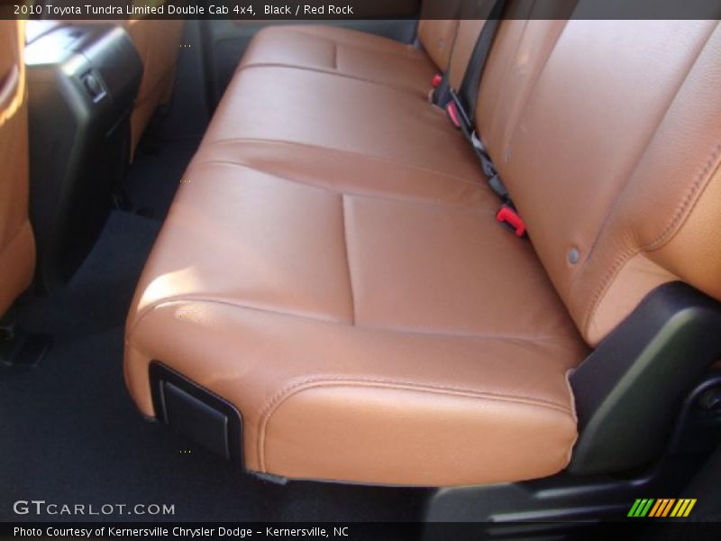  2010 Tundra Limited Double Cab 4x4 Red Rock Interior