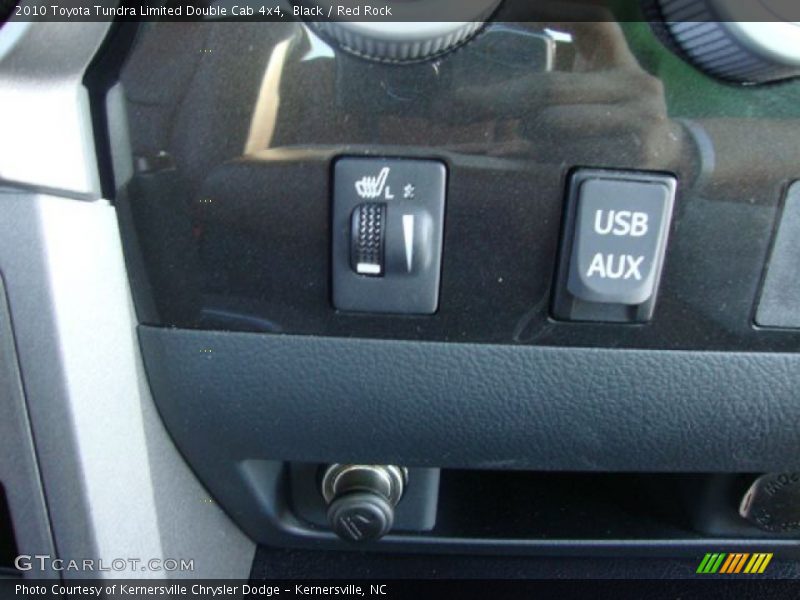 Black / Red Rock 2010 Toyota Tundra Limited Double Cab 4x4