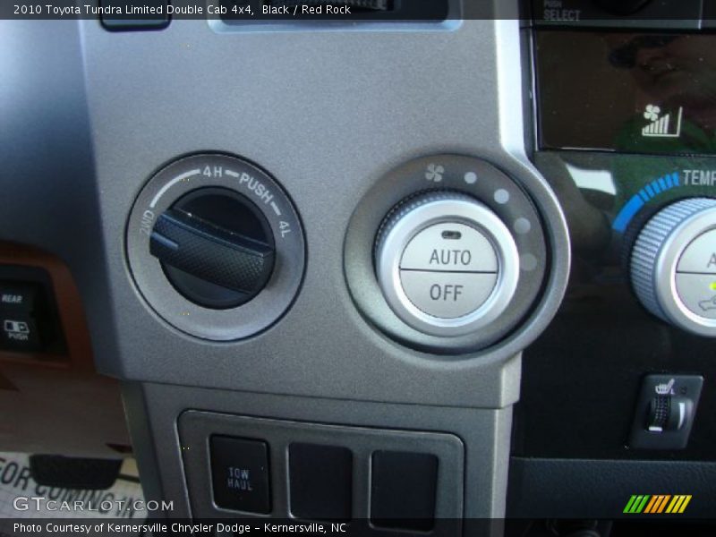 Controls of 2010 Tundra Limited Double Cab 4x4