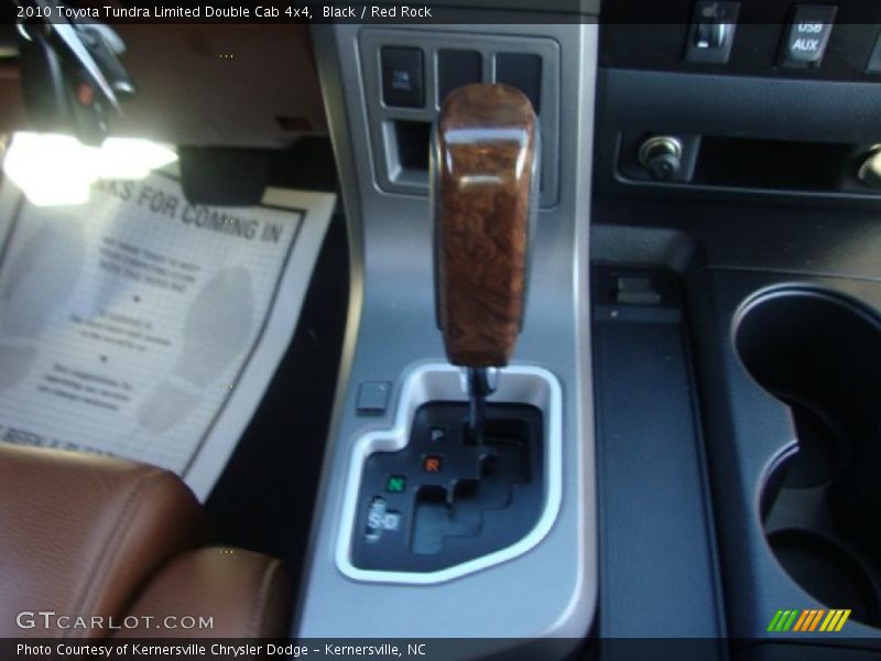 Black / Red Rock 2010 Toyota Tundra Limited Double Cab 4x4