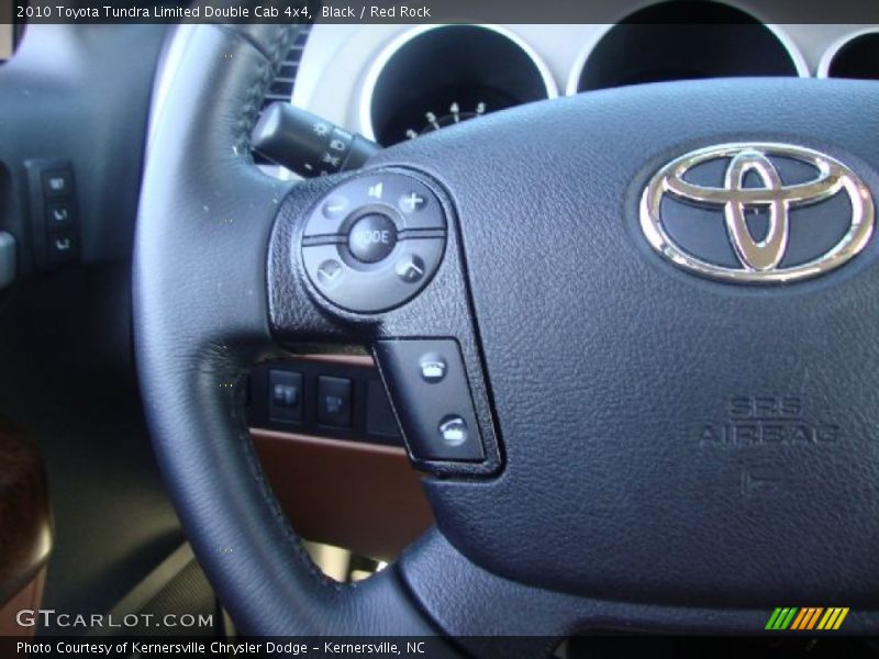 Black / Red Rock 2010 Toyota Tundra Limited Double Cab 4x4