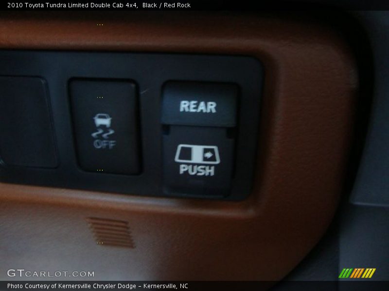 Black / Red Rock 2010 Toyota Tundra Limited Double Cab 4x4