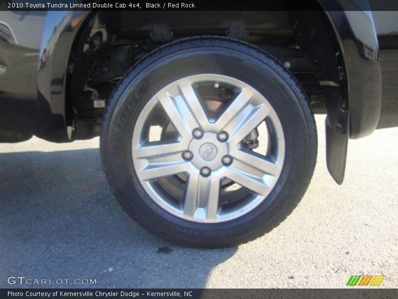 Black / Red Rock 2010 Toyota Tundra Limited Double Cab 4x4