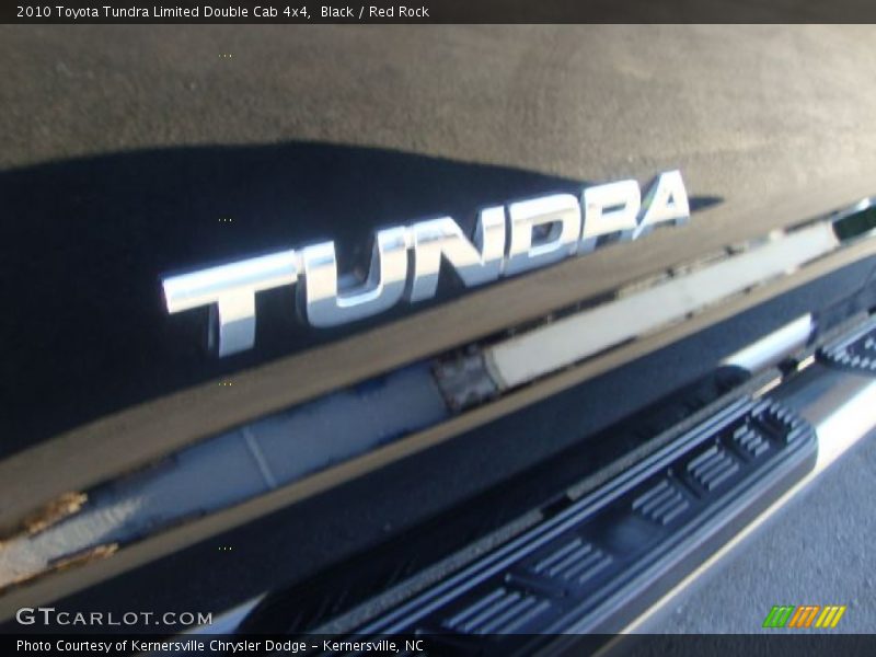 Black / Red Rock 2010 Toyota Tundra Limited Double Cab 4x4