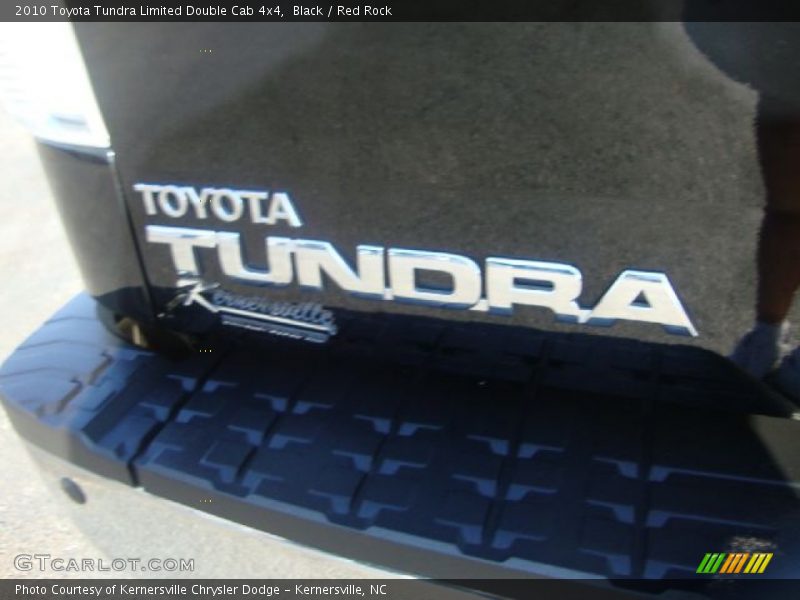 Black / Red Rock 2010 Toyota Tundra Limited Double Cab 4x4