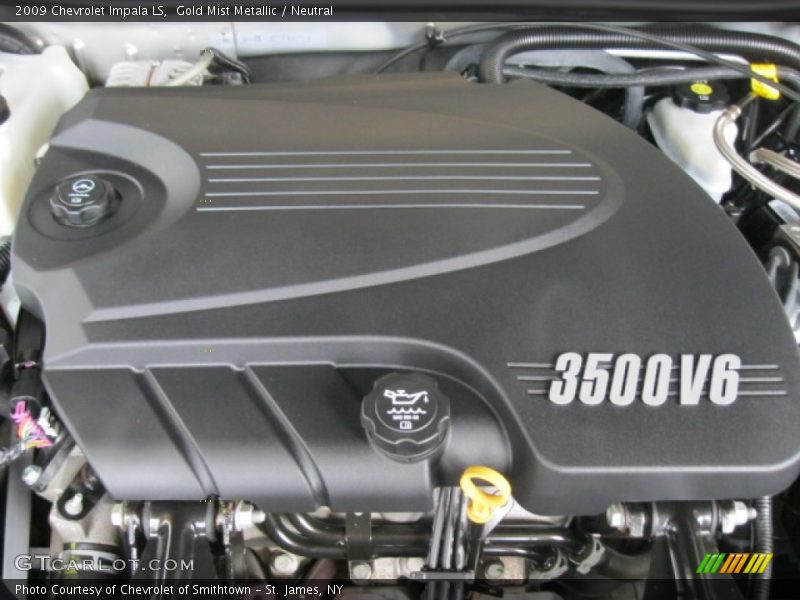 Gold Mist Metallic / Neutral 2009 Chevrolet Impala LS