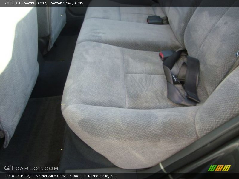 Pewter Gray / Gray 2002 Kia Spectra Sedan