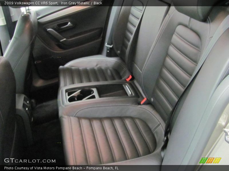 Iron Grey Metallic / Black 2009 Volkswagen CC VR6 Sport