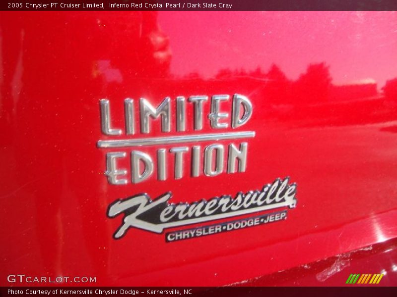 Inferno Red Crystal Pearl / Dark Slate Gray 2005 Chrysler PT Cruiser Limited