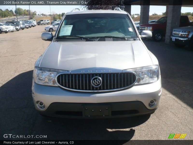 Titanium Gray Metallic / Gray 2006 Buick Rainier CXL AWD