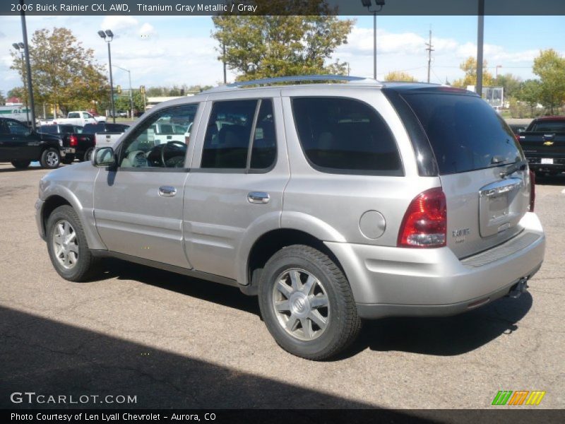 Titanium Gray Metallic / Gray 2006 Buick Rainier CXL AWD