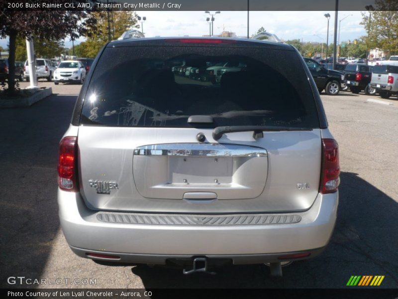Titanium Gray Metallic / Gray 2006 Buick Rainier CXL AWD
