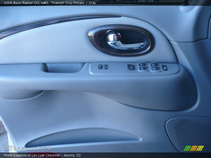 Titanium Gray Metallic / Gray 2006 Buick Rainier CXL AWD