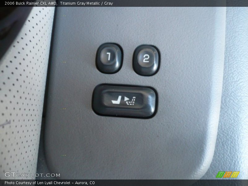 Titanium Gray Metallic / Gray 2006 Buick Rainier CXL AWD