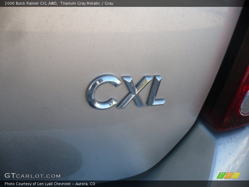 Titanium Gray Metallic / Gray 2006 Buick Rainier CXL AWD
