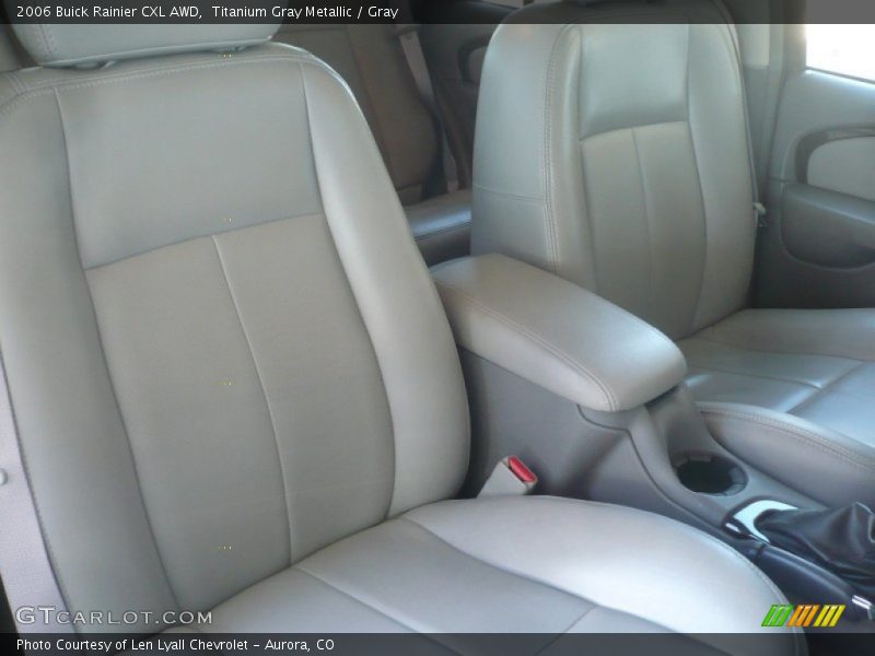 Titanium Gray Metallic / Gray 2006 Buick Rainier CXL AWD