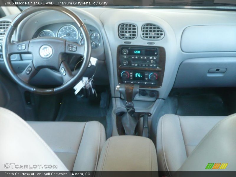 Titanium Gray Metallic / Gray 2006 Buick Rainier CXL AWD