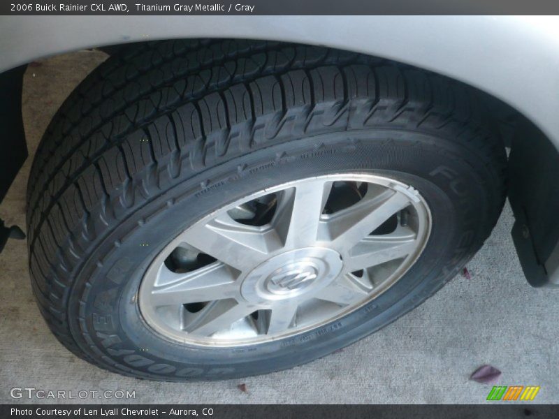 Titanium Gray Metallic / Gray 2006 Buick Rainier CXL AWD