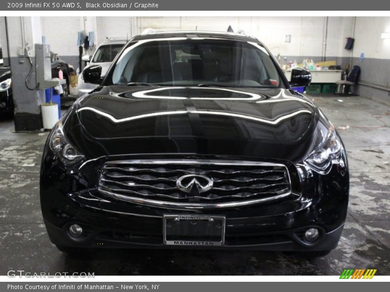 Black Obsidian / Graphite 2009 Infiniti FX 50 AWD S