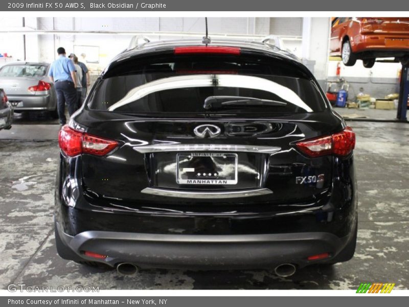 Black Obsidian / Graphite 2009 Infiniti FX 50 AWD S