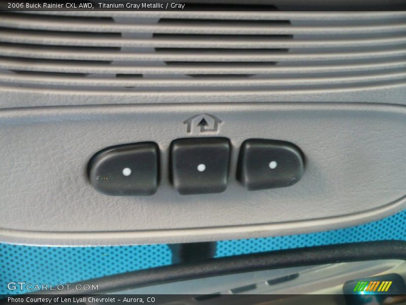Titanium Gray Metallic / Gray 2006 Buick Rainier CXL AWD