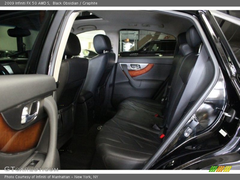  2009 FX 50 AWD S Graphite Interior