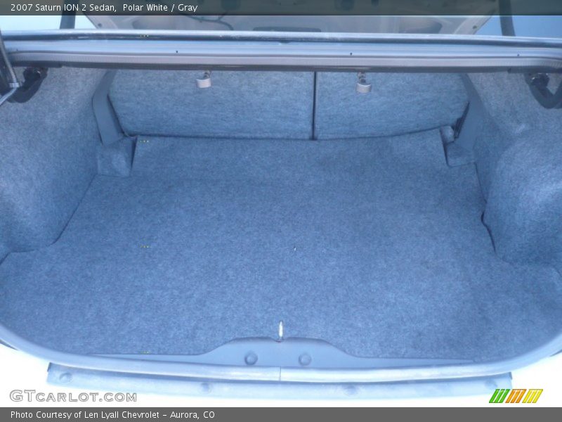 Polar White / Gray 2007 Saturn ION 2 Sedan