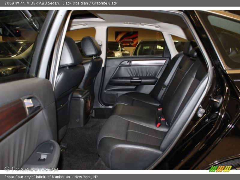 Black Obsidian / Graphite Black 2009 Infiniti M 35x AWD Sedan