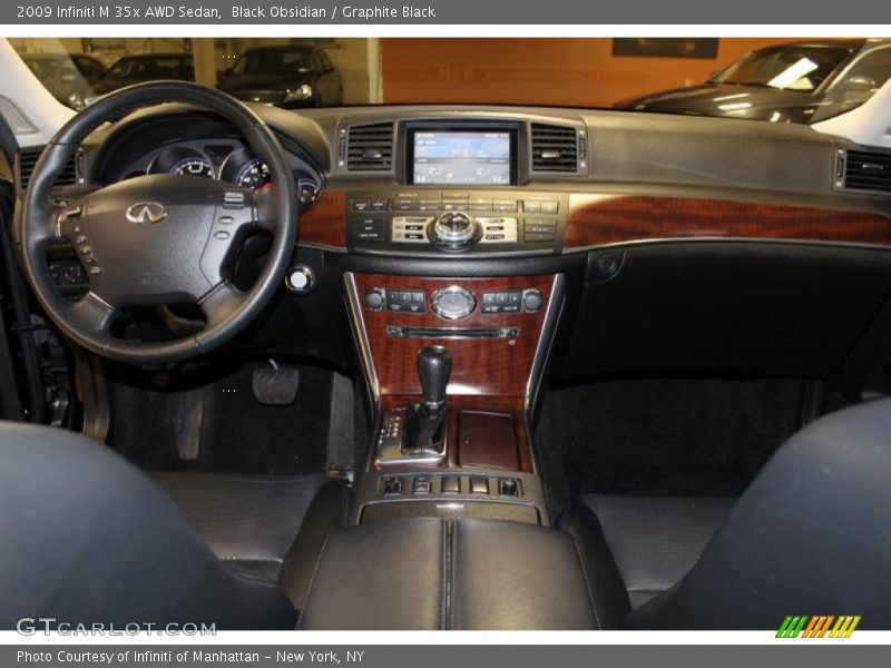 Black Obsidian / Graphite Black 2009 Infiniti M 35x AWD Sedan