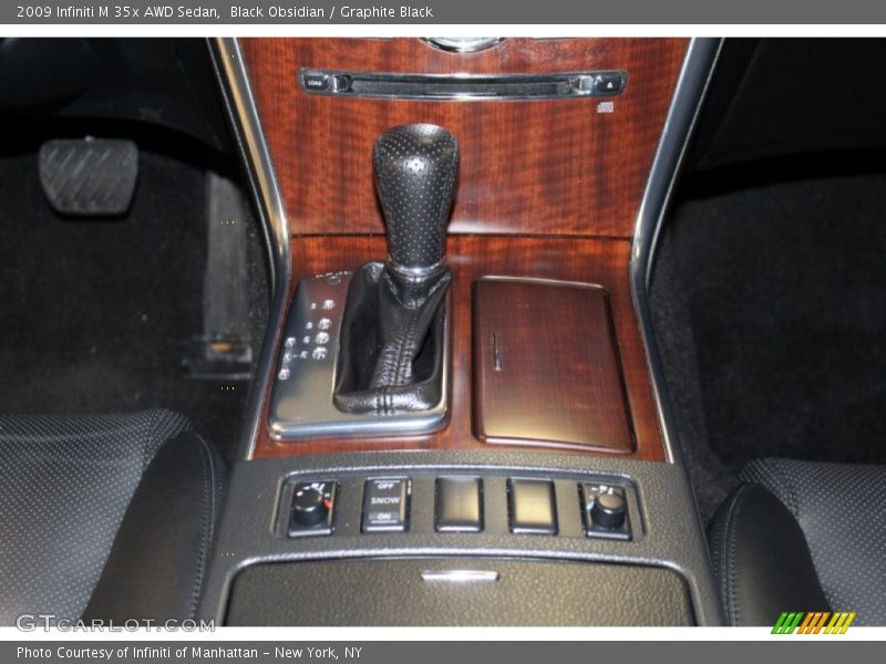 Black Obsidian / Graphite Black 2009 Infiniti M 35x AWD Sedan