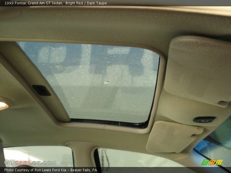 Bright Red / Dark Taupe 1999 Pontiac Grand Am GT Sedan