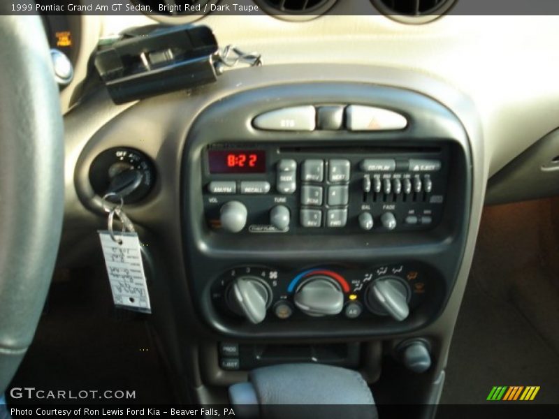 Bright Red / Dark Taupe 1999 Pontiac Grand Am GT Sedan