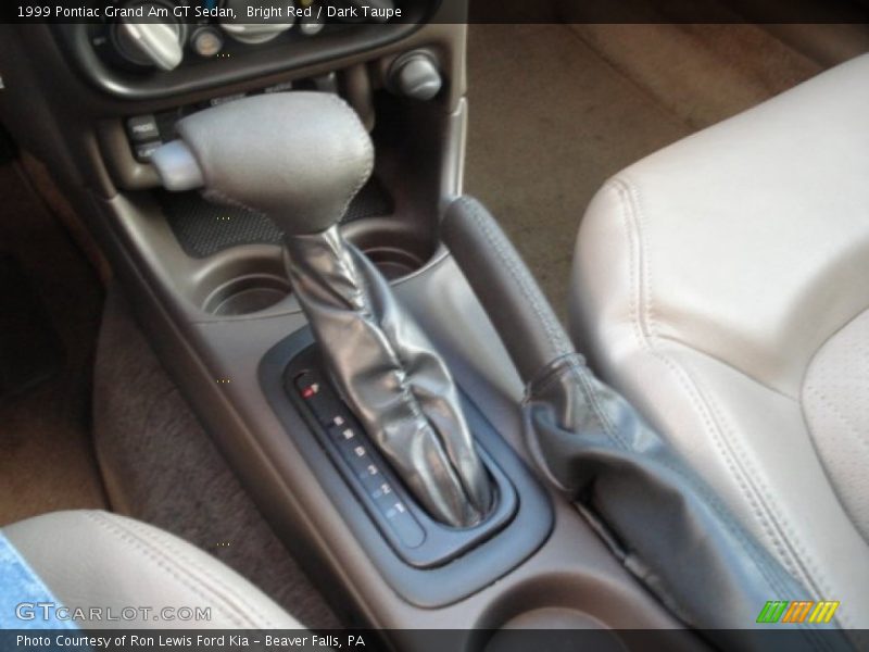 Bright Red / Dark Taupe 1999 Pontiac Grand Am GT Sedan