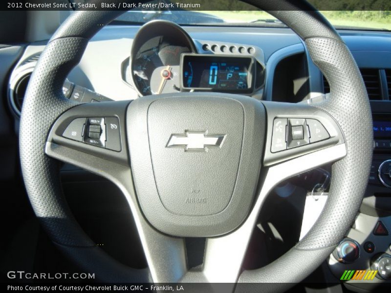  2012 Sonic LT Sedan Steering Wheel