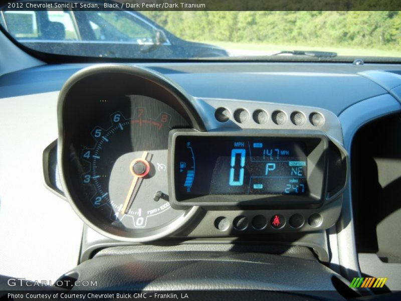  2012 Sonic LT Sedan LT Sedan Gauges
